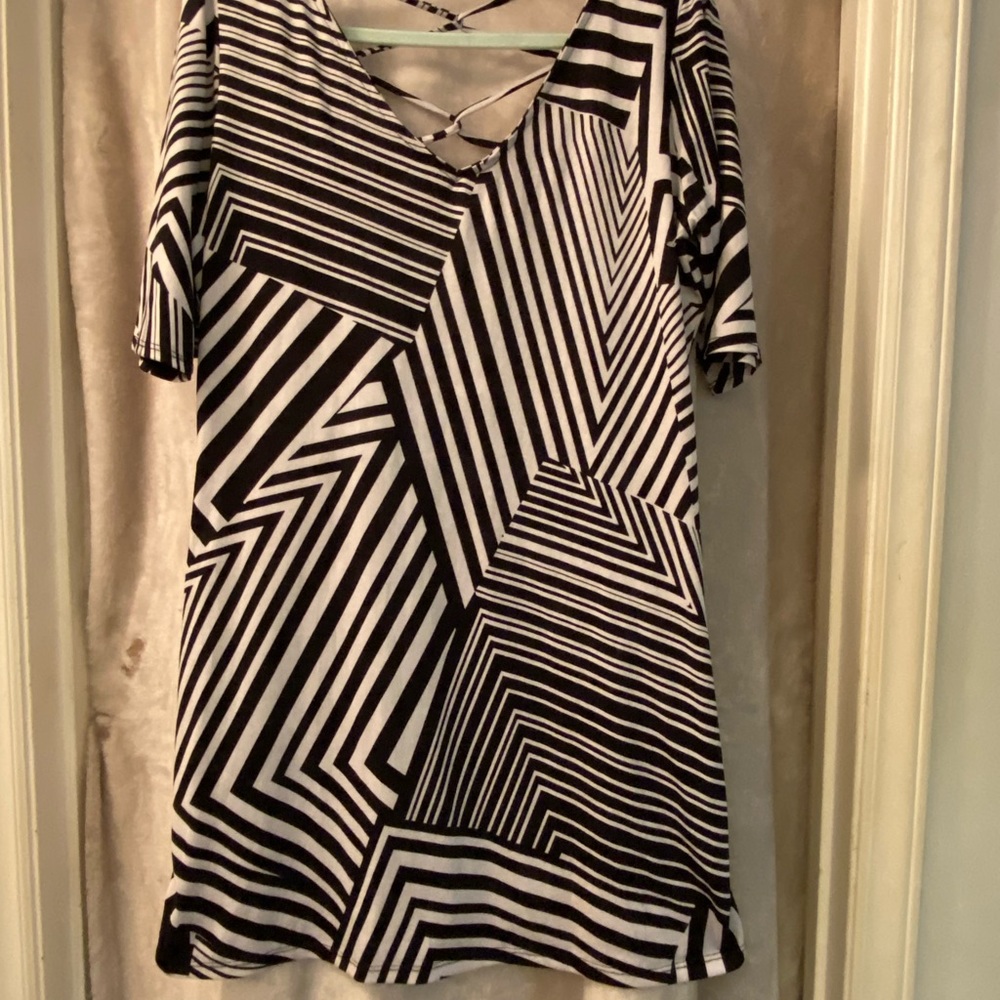 Pinklicious striped long shirt. Size 3XL